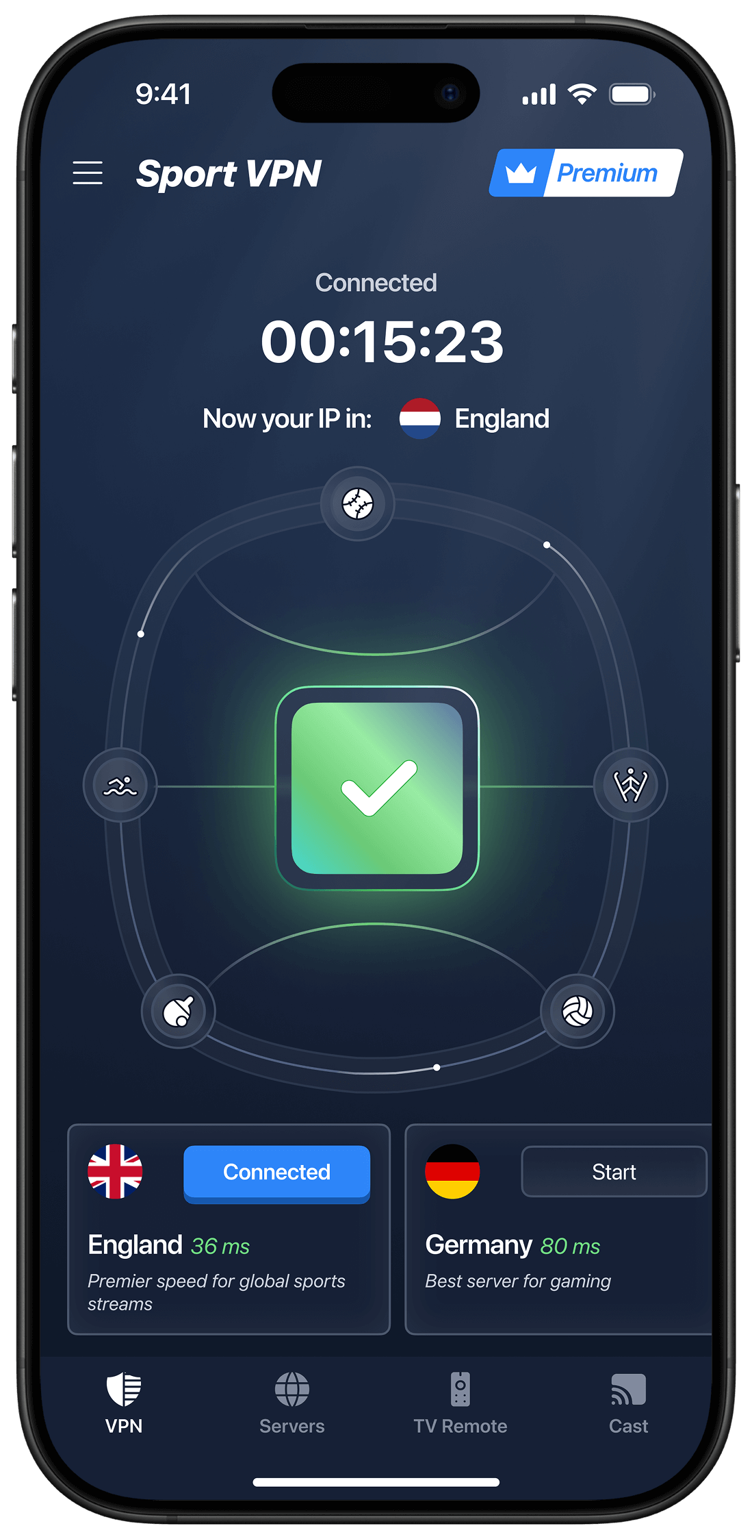 Sport Remote+ Interface